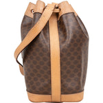 Celine Macadam Drawstring Bucket Shoulder Bag - vintageandkickz