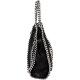 Stella McCartney Shaggy Falabella Crystal Star Mini Fold Over Tote Crossbody Bag