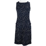 Chanel Navy Tweed Sleeveless Dress (DE 32 / FR 34)