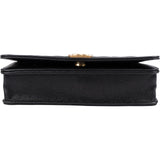 Chanel Quilted Caviar Leather Boy Wallet On Chain Crossbody Bag
