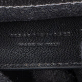 Saint Laurent Grain De Poudre Embossed Leather Envelope Crossbody Bag