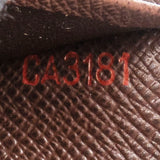 Louis Vuitton Monogram Damier Ebene Canvas Bifold Card Holder