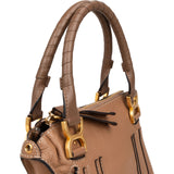 Chloé Grained Leather Marcie Small Handbag