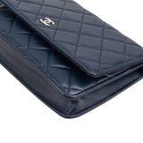 Chanel Quilted Lambskin Wallet On Chain Crossbody Bag