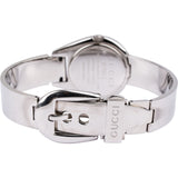 Gucci Silver Tone 6700L Belt Lock Woman Watch