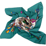 Hermès Les Rubans du Cheval Silk Carre 90 Scarf Tuch