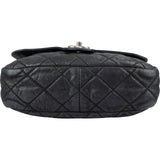Chanel Quilted Leather Single Flap Crossbody Bag
