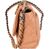 Chanel 19 Quilted Lambskin Chanel Single Flap Shoulder Bag