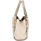 Gucci Guccissima Leather GG Pelham Horsebit Braided Handle Handbag