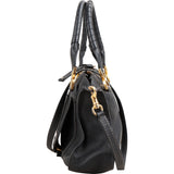 Chloé Grained Calfskin Marcie Small Satchel Handbag