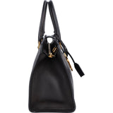 Saint Laurent Black Leather Baby Cabas Handbag