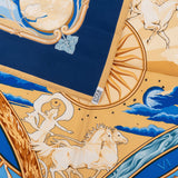 Hermès Rythmes Du Monde Silk Carre 90 Scarf Tuch