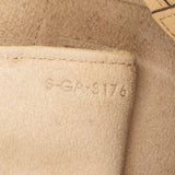 Celine Beige Grained Calfskin Belt Handbag