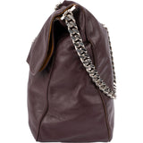 Celine Leather Chain Medium Gourmette Shoulder Bag