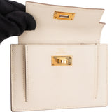Hermès Epsom Kelly Pocket Compact Wallet