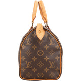 Louis Vuitton Monogram Canvas Speedy 25 Handbag