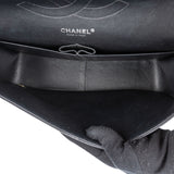 Chanel Soblack Edition Quilted Calfskin Jumbo Double Flap Crossbody Bag