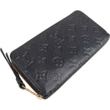 Louis Vuitton Leather Monogram Empreinte Zippy Wallet