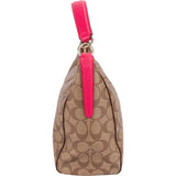 Coach Monogram Signature Mia Hobo Shoulder Bag