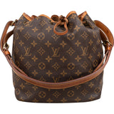 Louis Vuitton Monogram Canvas Sac Noé Petit Shoulder Bag
