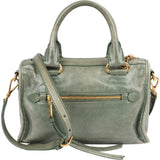 Miu Miu Vitello Shine Leather Mini Bauletto Handbag