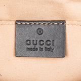 Gucci Black Quilted Leather Marmont GG Flap Crossbody Bag