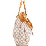 Louis Vuitton Monogram Damier Azur Evora MM Handbag