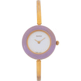 Gucci Gold Tone Change Bezel 11/12.2 Bangle Woman Watch