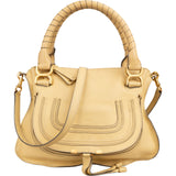 Chloé Grained Calfskin Marcie Double Carry Handbag