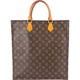 Louis Vuitton Monogram Canvas Sac Plat Handbag
