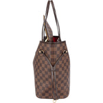[🔄️B08 / F36] Louis Vuitton Monogram Damier Ebene Canvas Neverfull MM Shoulder Bag - vintageandkickz