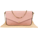Louis Vuitton Monogram Empreinte Leather Félicie Pochette Crossbody Bag