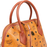 MCM Monogram Visetos Boston Handbag