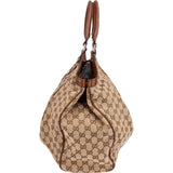 Gucci Monogram GG Canvas Sukey Tote Handbag