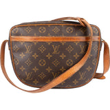 Louis Vuitton Monogram Canvas Jeune Fille GM Crossbody Bag - vintageandkickz