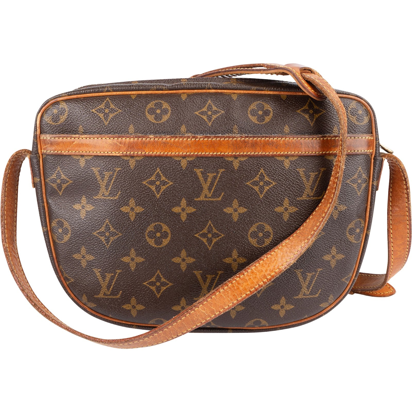 Louis Vuitton Monogram Canvas Jeune Fille GM Crossbody Bag - vintageandkickz