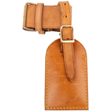 Louis Vuitton Vachetta Leather Luggage Tag Set