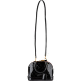 Louis Vuitton Noir Monogram Vernis Leather Alma BB Handbag