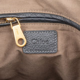 Chloé Black Grained Calfskin Marcie Satchel Handbag