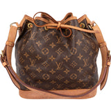 Louis Vuitton Monogram Canvas NM Sac Noé Petit Shoulder Bag