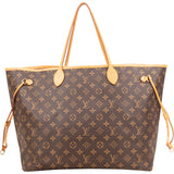 Louis Vuitton Monogram Canvas Neverfull GM Shoulder Bag (M.A)