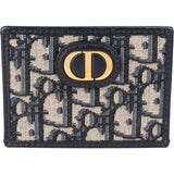 Christian Dior Oblique Trotter Monogram Card Holder