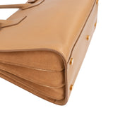 Yves Saint Laurent Smooth Leather Sac De Jour Handbag