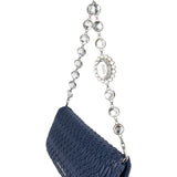 Miu Miu Matelassé Nappa Leather Crystal Pochette Shoulder Bag