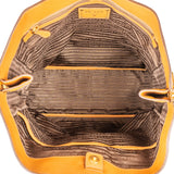 Prada Vitello Daino Shopping Tote Shoulder Bag