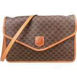 Celine Macadam Monogram Flap Shoulder Bag