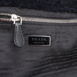 Prada Emblem Terry Tote Handbag