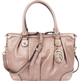Gucci Metallic Microguccissima Leather Sukey Handbag