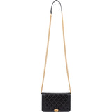 Chanel Quilted Lambskin Small Boy Wallet On Chain Crossbody Bag