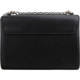 Louis Vuitton Noir Epi Leather Twist MM Crossbody Bag